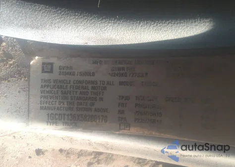 2005 Chevrolet Colorado Ls из США, поврежденный, VIN 1GCDT136X58200178